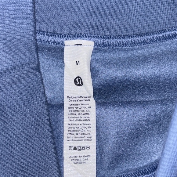 Lululemon Athletica Blue HR Scuba Mini Skirt Oasis Blue NWT Sz M - Picture 4 of 10